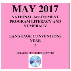 ACARA 2017 NAPLAN Language - Year 3 - Answers